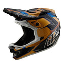 25 TLD D4 Compostite Mips Helmet - Royalty Black/Gold -