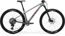 25 Merida Big Nine TR 8000 - Silk Gunmetal Grey/Red -