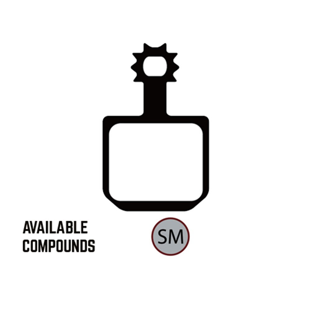 Ashima Metal Pads Cuscinetti Semi-Metallici per Freno a Disco Shimano Ashima Metal Pads Cuscinetti Semi-Metallici per Freno a Disco Shimano