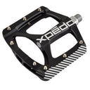 XPEDO Platform Pedal - ZED - DH/ All MTN - CrMo Spindle, Low Profile, Extra Large, 388g | BLACK