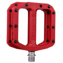 Burgtec MK4 Composite Flat Pedals - Race Red