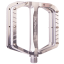 Burgtec Penthouse MK5 Steel Flat Pedals - Rhodium Silver