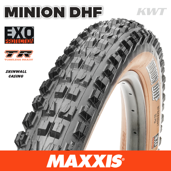 Maxxis MINION DHF 29 X WT FOLDING 60 TPI EXO SKINWALL TR