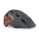 Met Eldar Youth Helmet- Grey Orange Matt
