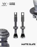 Peaty's CK MK2 Tubeless Valves (Pair) 60mm - Slate