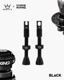 Peaty's CK MK2 Tubeless Valves (Pair) 60mm - Black
