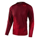 TLD Skyline Air Long Sleeve Jersey - Fade Wine -