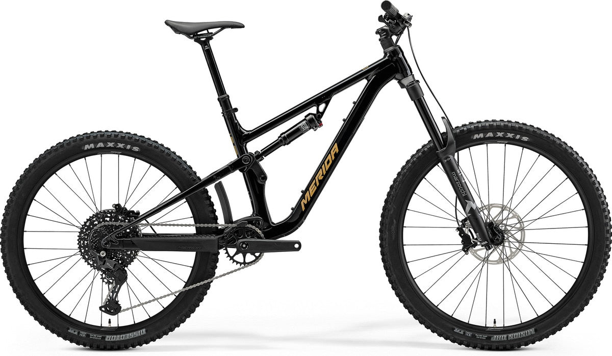 26 Merida One Sixty 400 Enduro Black/River Clay – Jonny Sprockets