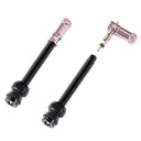 Granite Juicy 60mm Tubeless Valve Pair - Coloured Cap - Pink