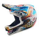25 TLD D4 Carbon Mips Helmet - Lowrider Blue -