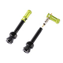 Granite Juicy 44mm Tubeless Valve Pair - Coloured Cap - Green