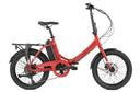 Pedal Derby Electric Folding Bike - Red