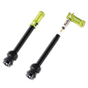 Granite Juicy 60mm Tubeless Valve Pair - Coloured Cap - Green