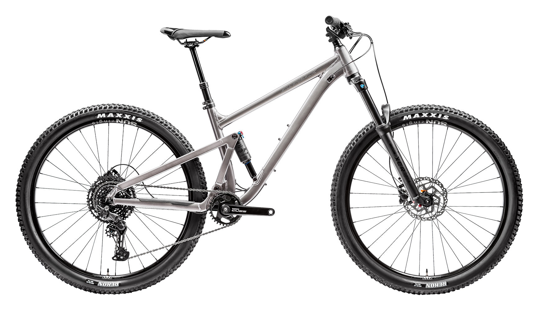 silbernes mountainbike 25 Silverback SE Trail 10 27.5" Gloss Moondust Metallic/Matte – Jonny Sprockets Bike Shop