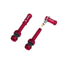 Granite Juicy 44mm Tubeless Valve Pair - Red