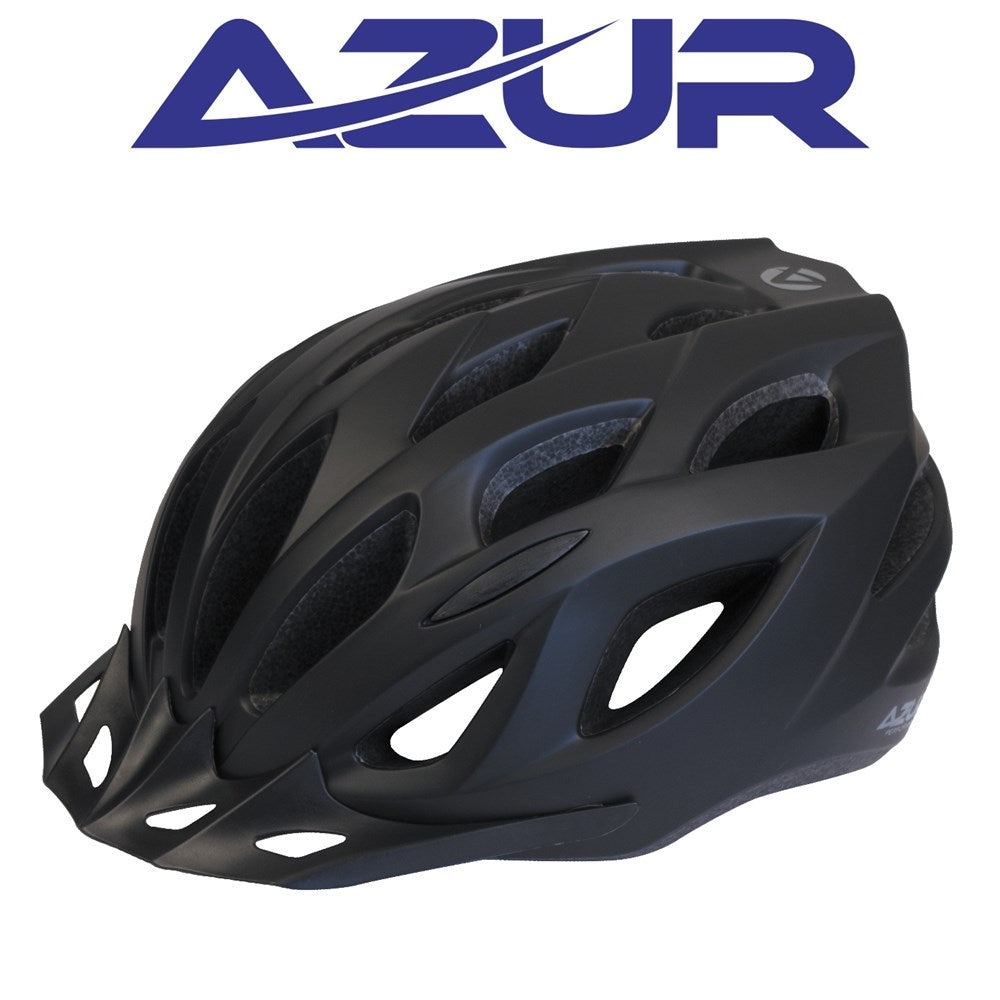 Azur L61 Helmet Satin Black Jonny Sprockets Bike Shop