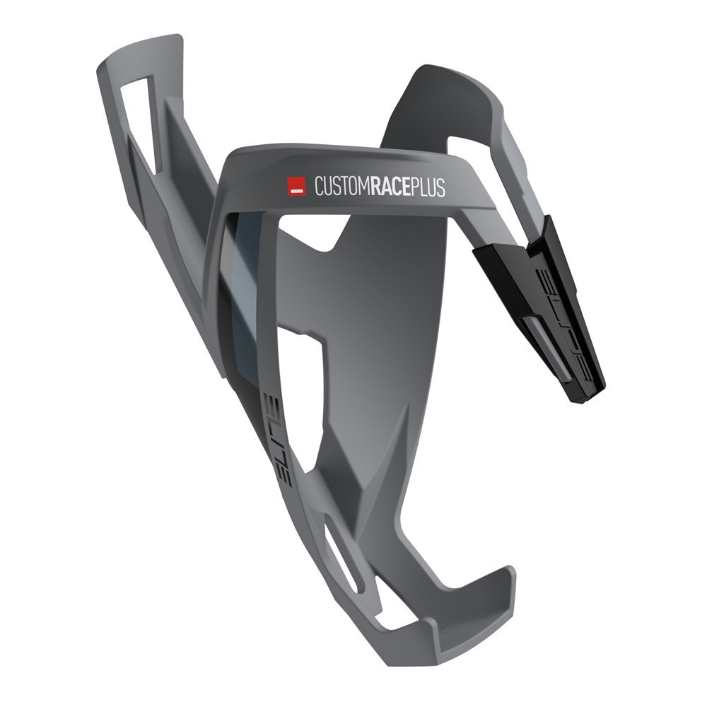 Elite Bottle Cage Custom Race Plus Skin Grey Jonny Sprockets Bike Shop