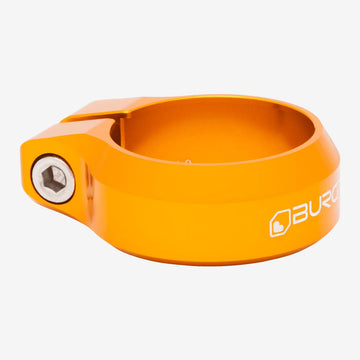 Burgtec Seat Clamp - 38.6mm - Iron Bro Orange