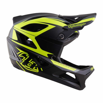 26 TLD Stage 2 Mips Helmet - High VZ Charcoal/Fluro Yellow -