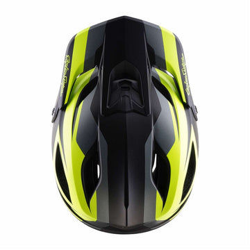26 TLD Stage 2 Mips Helmet - High VZ Charcoal/Fluro Yellow -