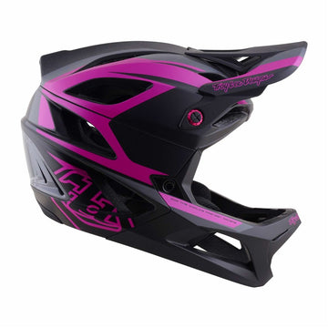 26 TLD Stage 2 Mips Helmet - High VZ Dark Grey/Neon Fuchs -