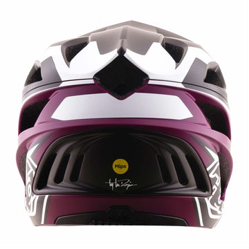 26 TLD Stage 2 Mips Helmet - Amper White/Fuchisa -