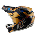 25 TLD D4 Compostite Mips Helmet - Royalty Black/Gold -