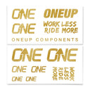 OneUp Components Decal Kit - Gold