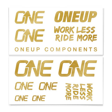 OneUp Components Decal Kit - Gold