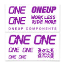 OneUp Components Decal Kit - Purple