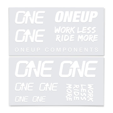 OneUp Components Decal Kit - White