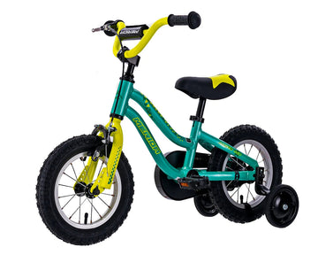21 Merida MATTS J12 12" - Silk Teal/Yellow
