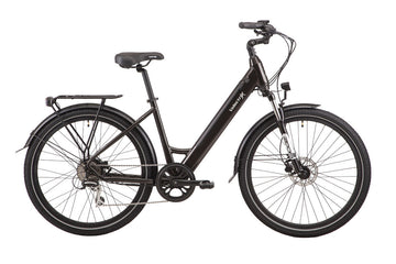 22 Velectrix Urban+ Step Through Electric Hybrid Bike - Black -