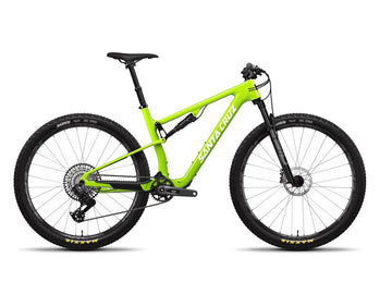 24 Santa Cruz Blur 4 C - GX AXS-Kit RS SIDLuxe Sel+ 29 - Gloss Spring Green -