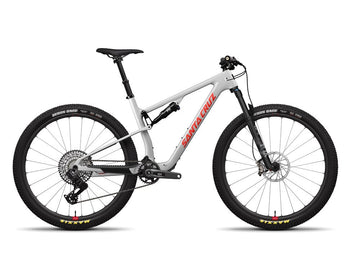24 Santa Cruz Blur 4 C - TR GX AXS-Kit Trail Fox Float Perf E Lvr 29 RSV - Matte Silver -