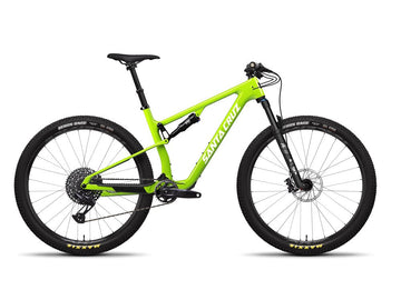 25 Santa Cruz Blur 4 C - TR S-Kit Trail Fox Float Perf Lvr 29 - Gloss Spring Green -