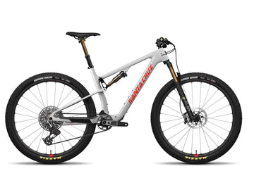 24 Santa Cruz Blur 4 CC - TR X0 AXS-Kit Trail Fox Float Fac Lvr 29 RSV - Matte Silver -