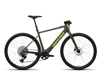 24 Santa Cruz Skitch 1 CC - 700C APEX Flat Bar- Matte Olive Green -