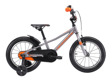 25 Silverback Skid 16" Boys - Silver/Orange