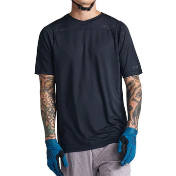 25 TLD Skyline Air SS Jersey - Mono Black -