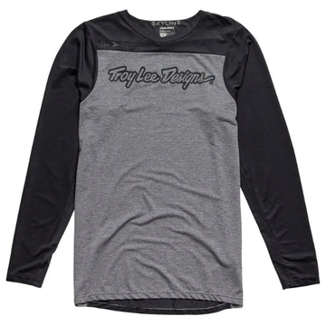 25 TLD Skyline LS Jersey - Signature HTR Grey/Black -