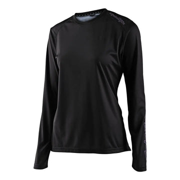 25 TLD Womens Lilium LS Jersey - Black -