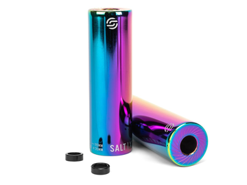 Salt AM Pegs XL Forged Steel Pair 14mm with 10mm Adaptor - Oil Slick