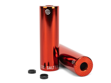 Salt AM Pegs XL Forged Steel Pair 14mm with 10mm Adaptor - Red