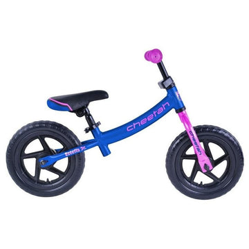 Cheetah Estella 12" Balance Bike - Navy Blue/Pink