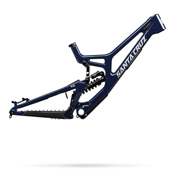 27 Santa Cruz V10 8 CC Frame - Fox DHX2 Factory - Gloss Liquid Blue -