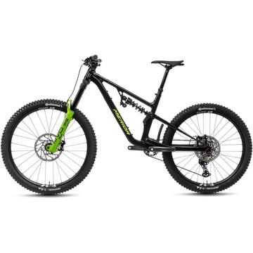 25 Merida One Sixty FR 800 - Metallic Black/Green -