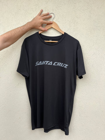 Santa Cruz Tech Tee Stacked - Black -