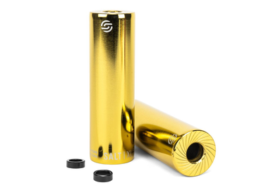 Salt AM Pegs XL Forged Steel Pair 14mm with 10mm Adaptor - Gold