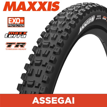 Maxxis Assegai 27.5X2.60 - MaxxTerra EXO+ - Tubeless Ready 60TPI